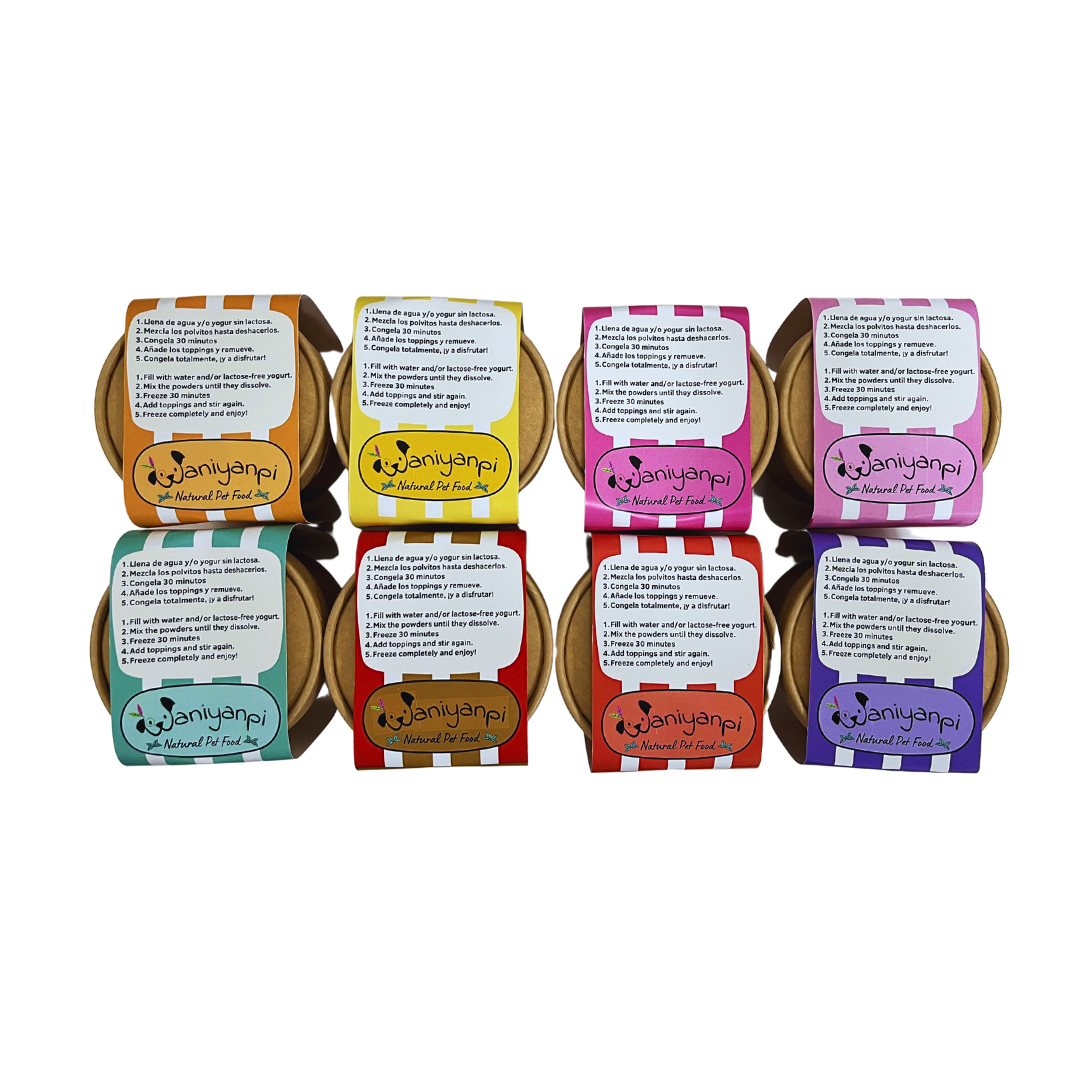 Waniyanpi - Wholesale Hondenkoekjes - Hond - DOG´S instantijs - kokos en banaan6