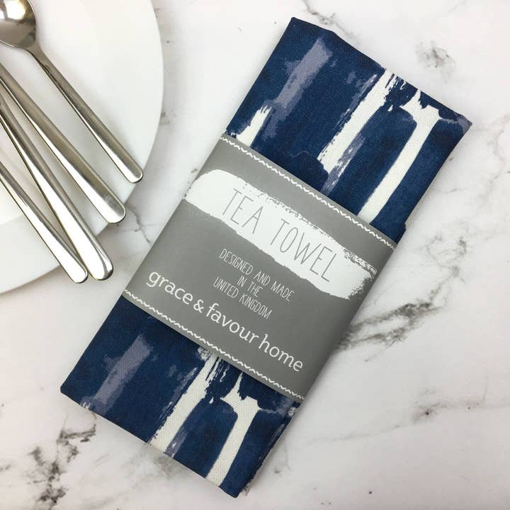 Toalha de chá Paloma por atacado de Grace & Favour Home