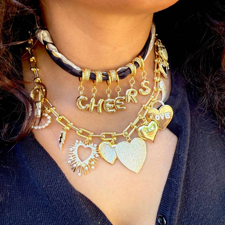 Gemelli – Colar pingente/pendente por atacado – Colar Charm de Coração Elegante1