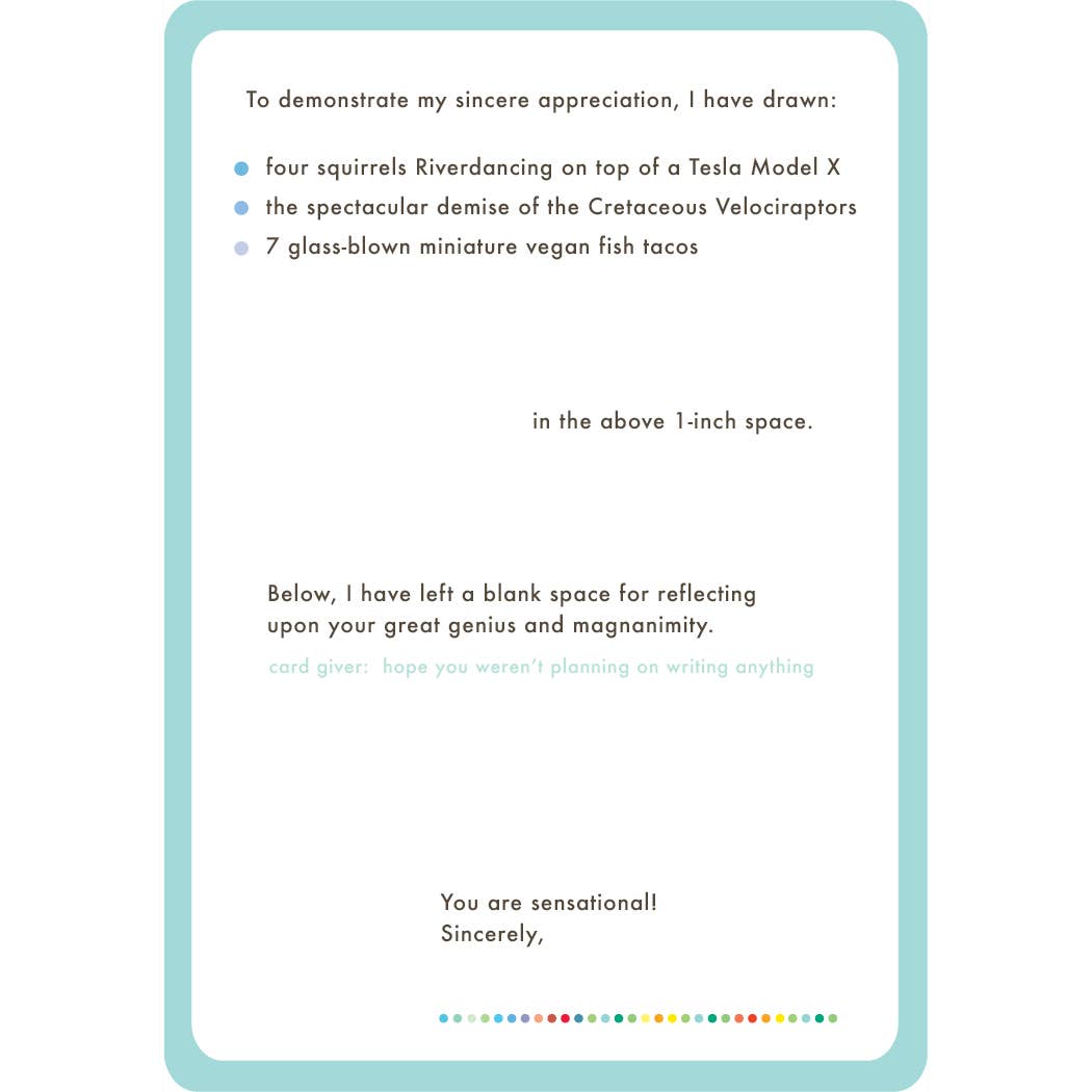 Fomato - Wholesale Stationery/Notecard Set - Notecard:  Thank You 21