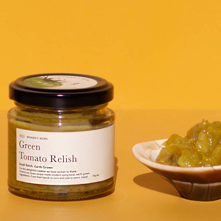 Women's Work - Vente Sauce relish - Relish aux tomates vertes PETITE