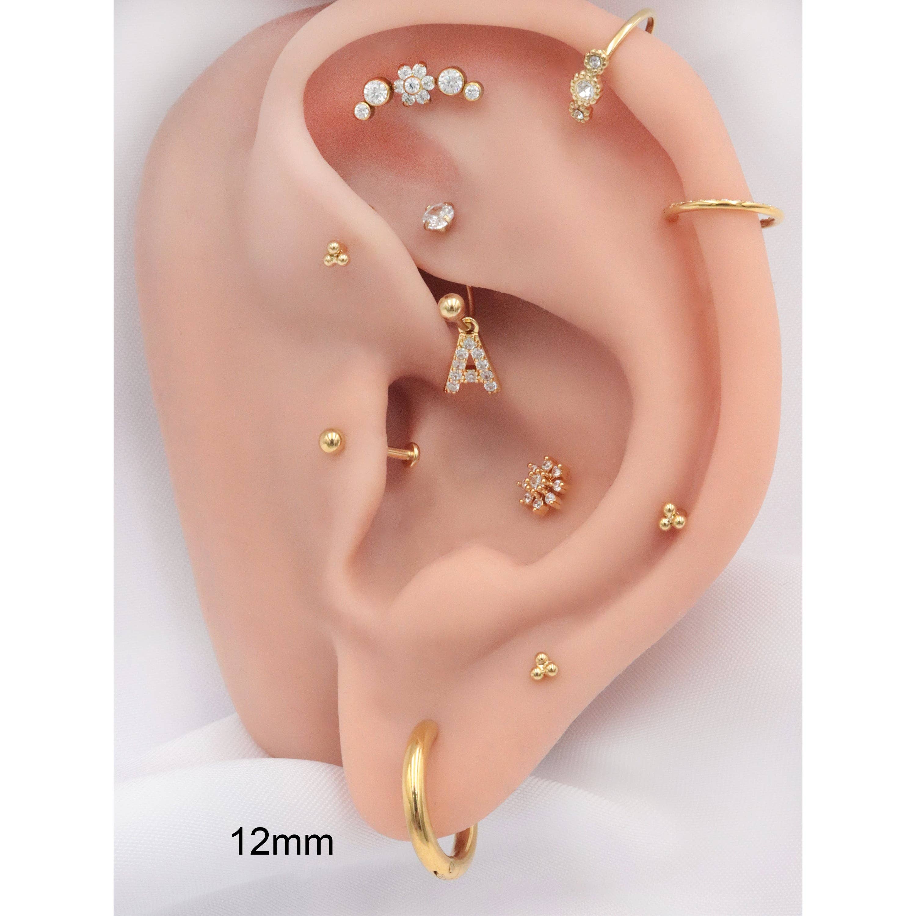 Schmuckgroßhandel - Wholesale Hoop Earrings - Simple Earrings | 18K Gold Plated2