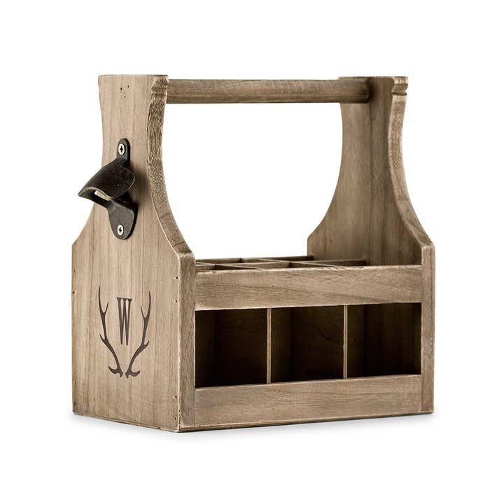 Weddingstar Inc. – Engroshandel Vogn til øl/vin – Øl Caddy med åbner - Antler Monogram