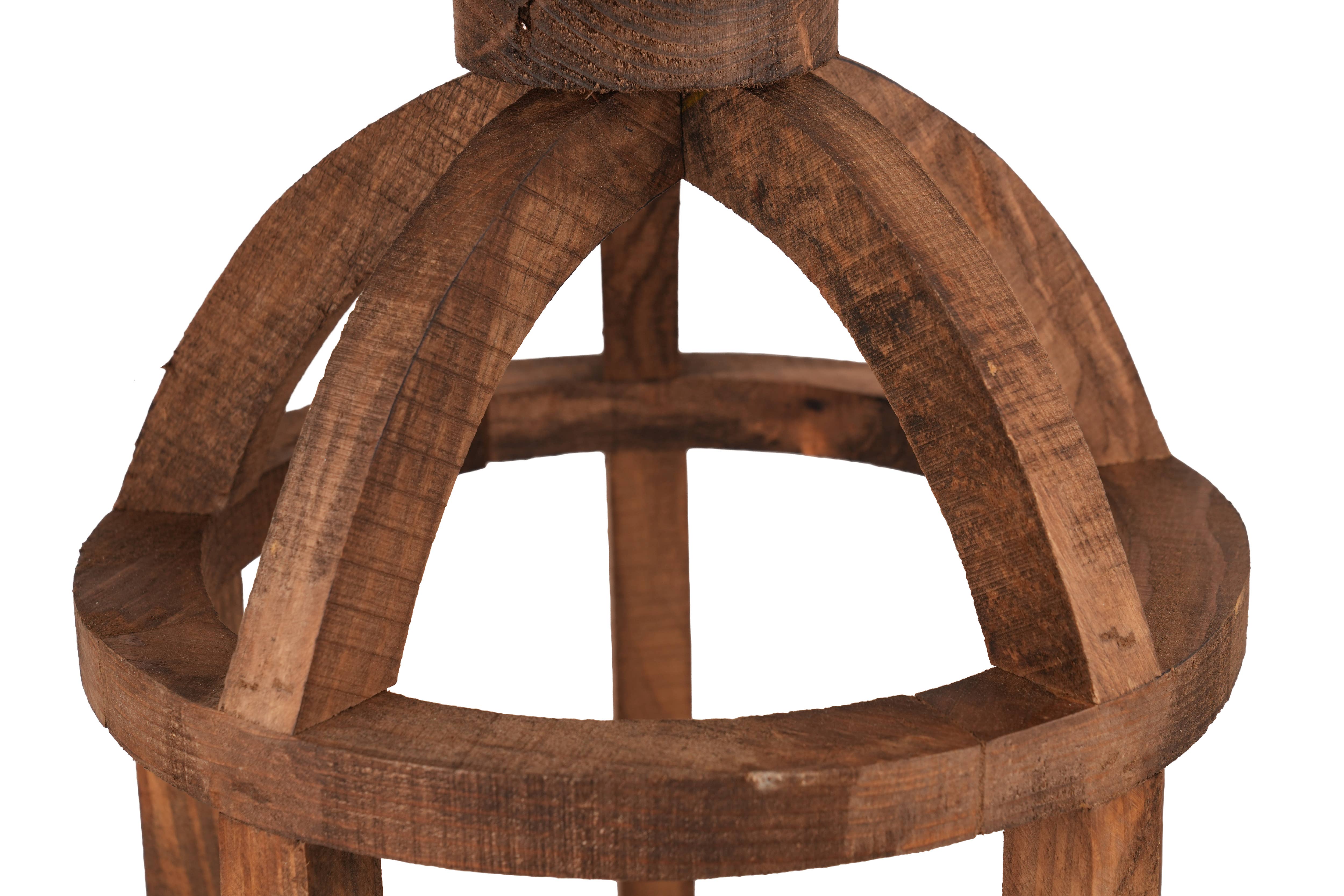 My Amigos Imports - Vente Lanternes - Lanterne en bois de ferme ronde Richmond - 12x28 pouces - 4 couleurs14