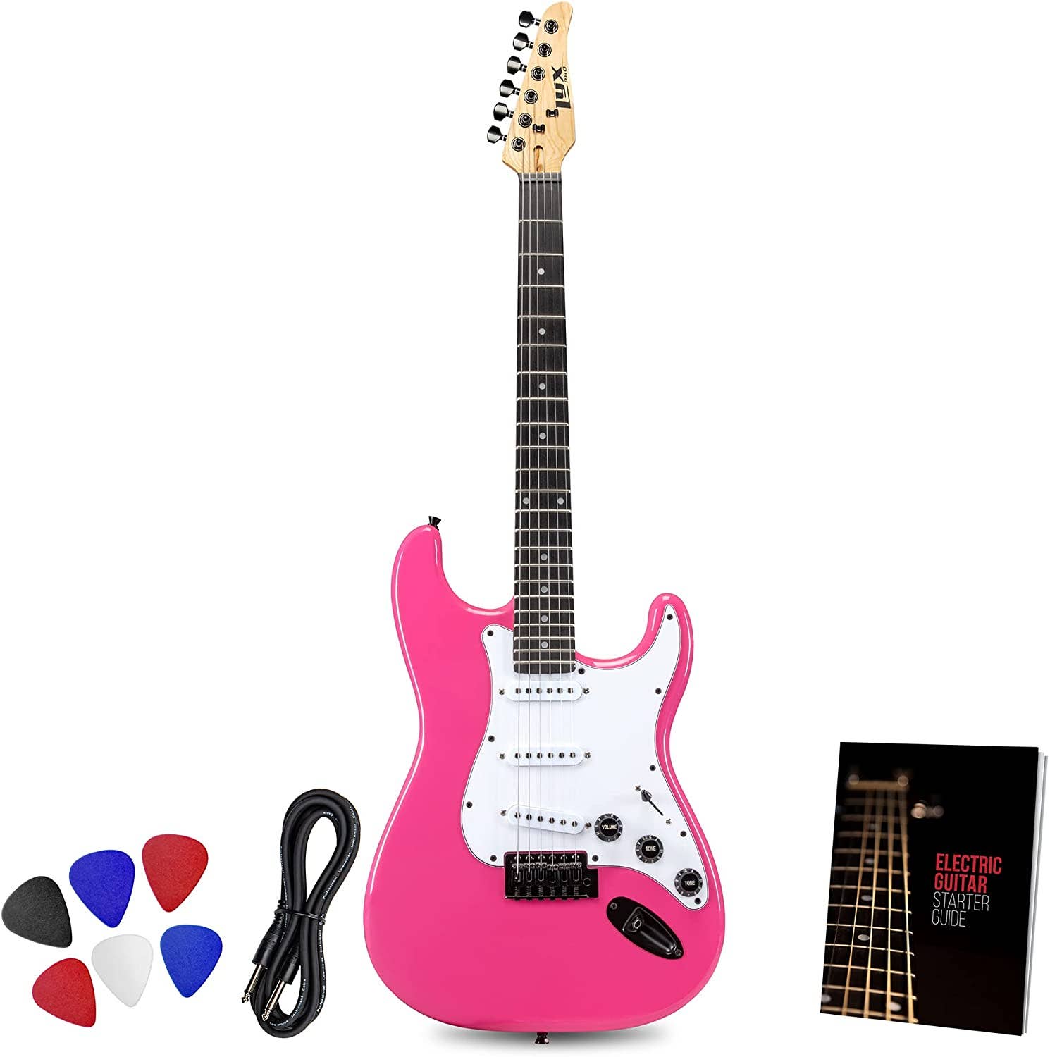 LyxPro - Wholesale Musical Instrument - Beginner 39” Electric Guitar & Electric Guitar Accessories7