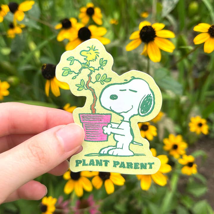 Apply Stickers - Wholesale Sticker - Plant Parent Snoopy - Die-Cut Sticker