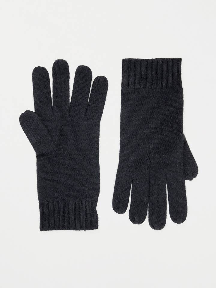 Cashmere Gloves - Black for wholesale by Kiltane