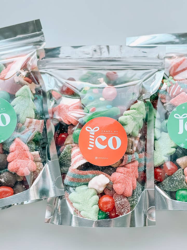 Les friandises préférées de l'elfe {Mélange de bonbons de fête} pour la vente par Candy by J.Co