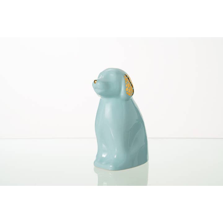 Pulvis Art Urns - Wholesale Pet Urn/Keepsake Box - "Cuddle" Pet Urn for Dog - Baby Blue | Ceramic2
