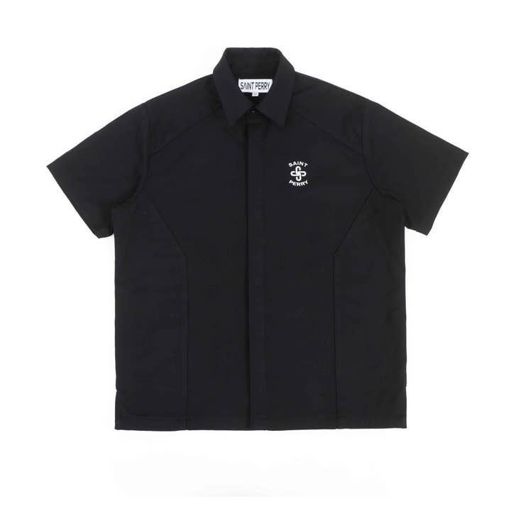 Wool Shirt - Black for wholesale by SAINT PERRY