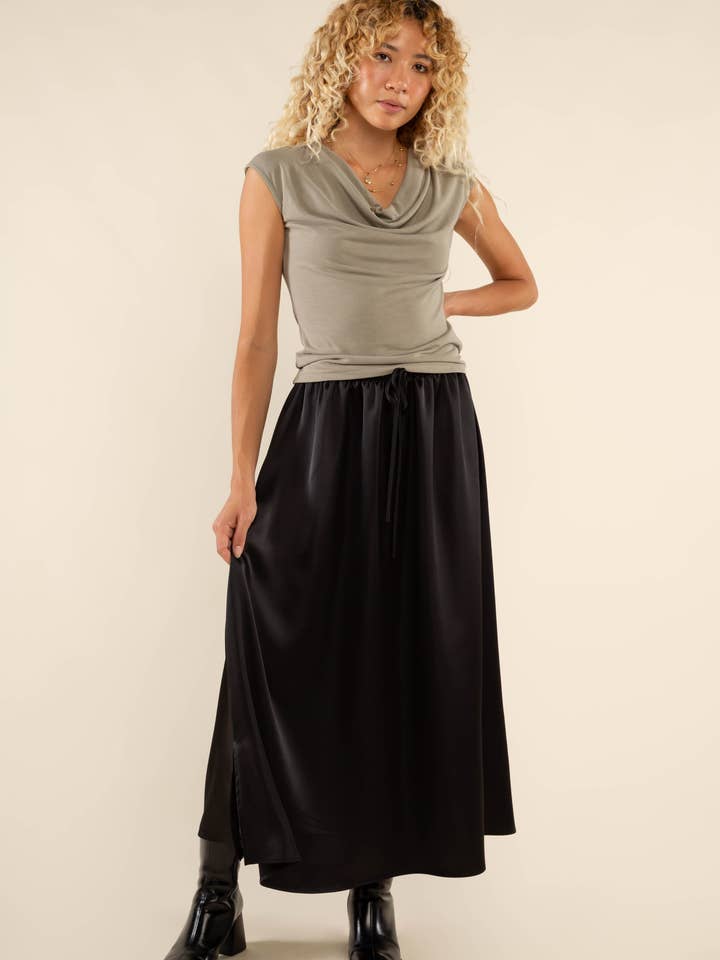 NLT - Wholesale Skirt - Women's - Brent Satin Skirt