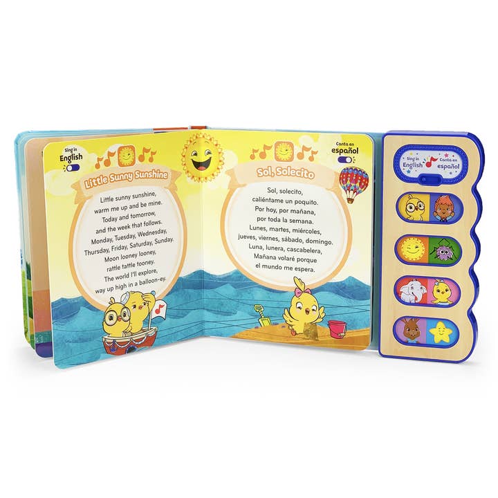 Cottage Door Press - Wholesale Book - Kids - Canticos Happy! ¡Feliz! (Bilingual) Sound Book
