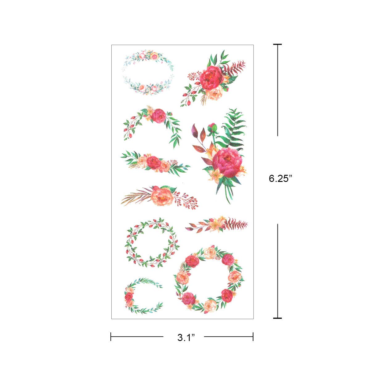 Wrapables.com - Wholesale Sticker - Wrapables Washi Stickers Sets for Scrapbooking, DIY Crafts29