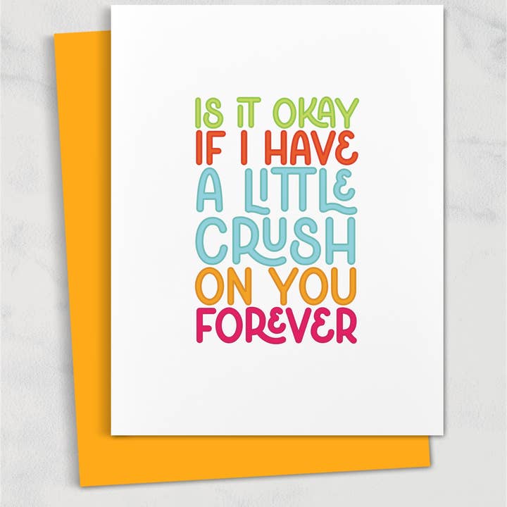 är det okej om jag är lite förälskad i dig för alltid för wholesale av Square Peggy