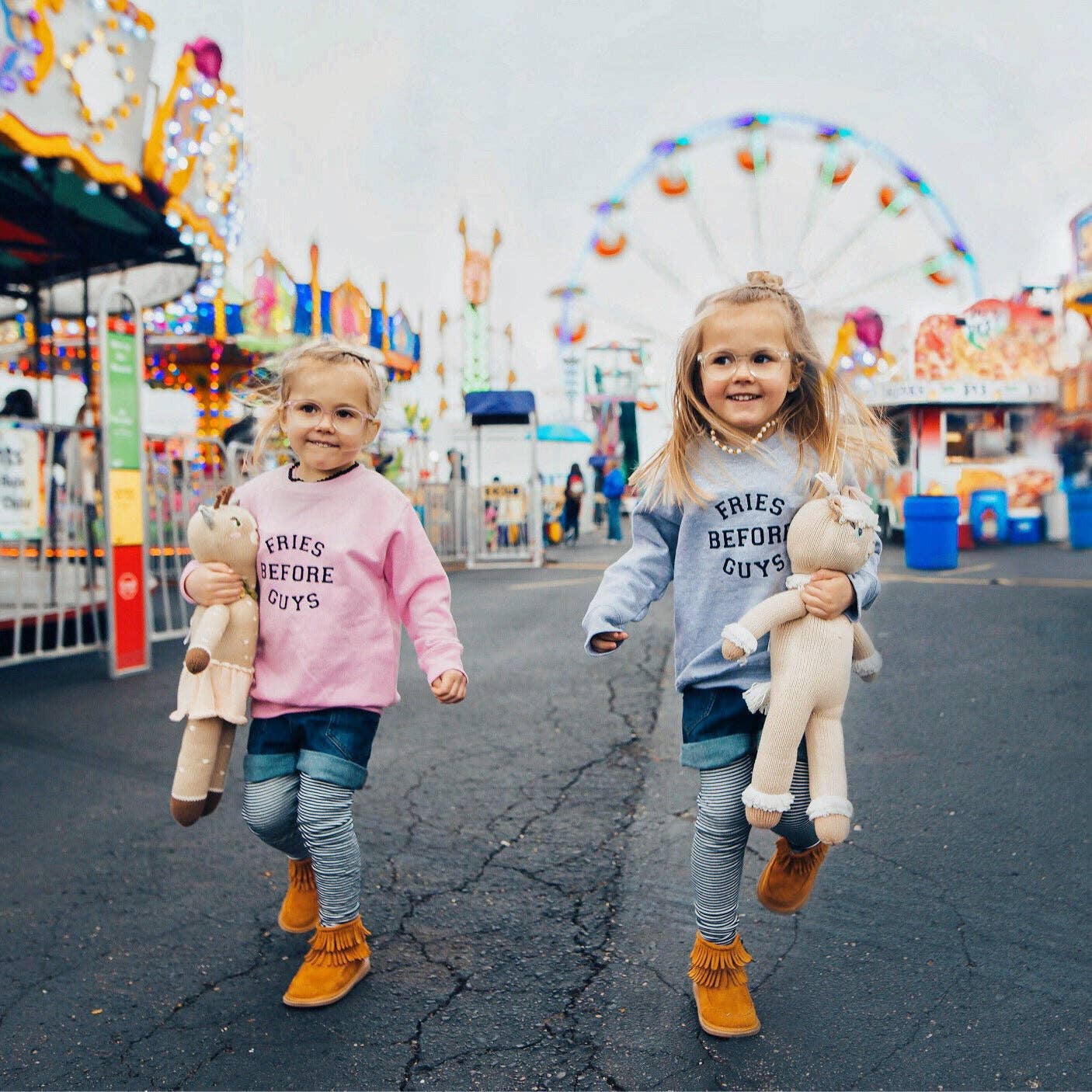 The Wishing Elephant - Wholesale Sweatshirt - Kids - FRIES BEFORE GUYS Girls Sweatshirt3