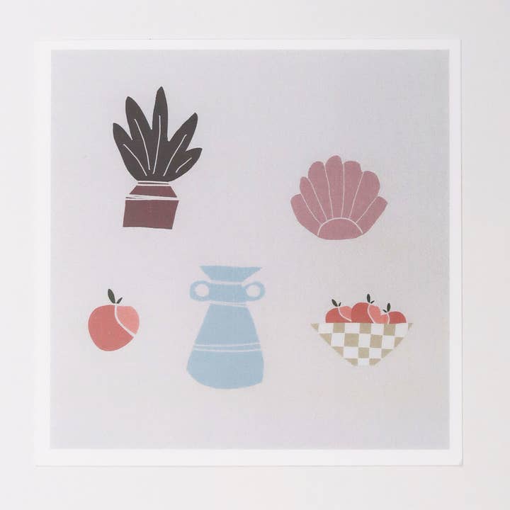 Tesouros - Cartão de Arte do Dia a Dia por atacado de Elly Vvaller