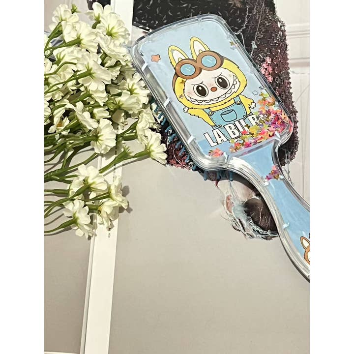 Auraquise - Wholesale Hair Brush/Comb - Kids & Baby - Girls Cushion liquid sequins Hair Brush2