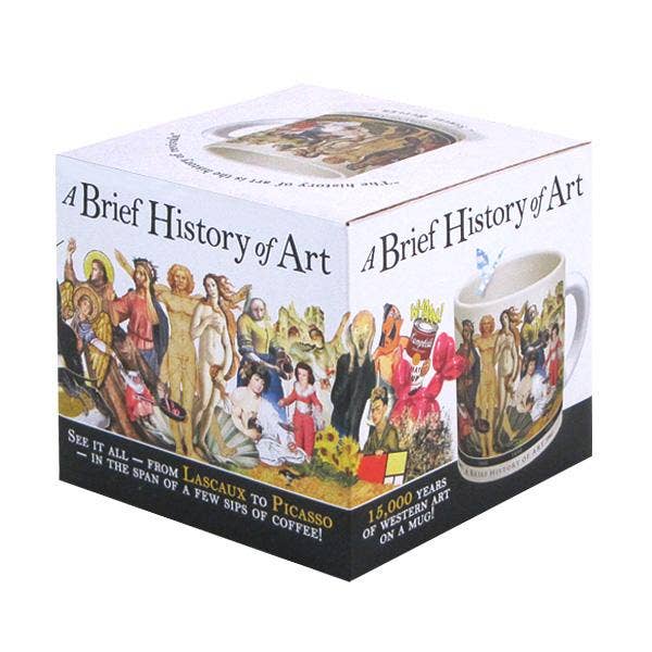 Unemployed Philosophers Guild - Wholesale Coffee Mug - Brief History of Art Coffee Mug2