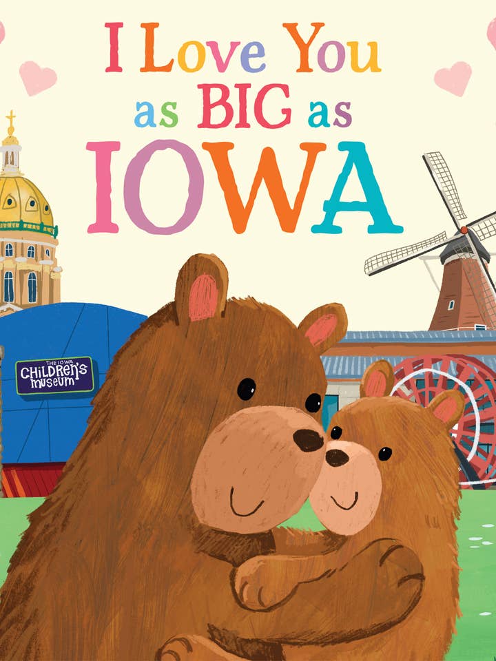 I Love You as Big as Iowa (board book) for wholesale by Sourcebooks