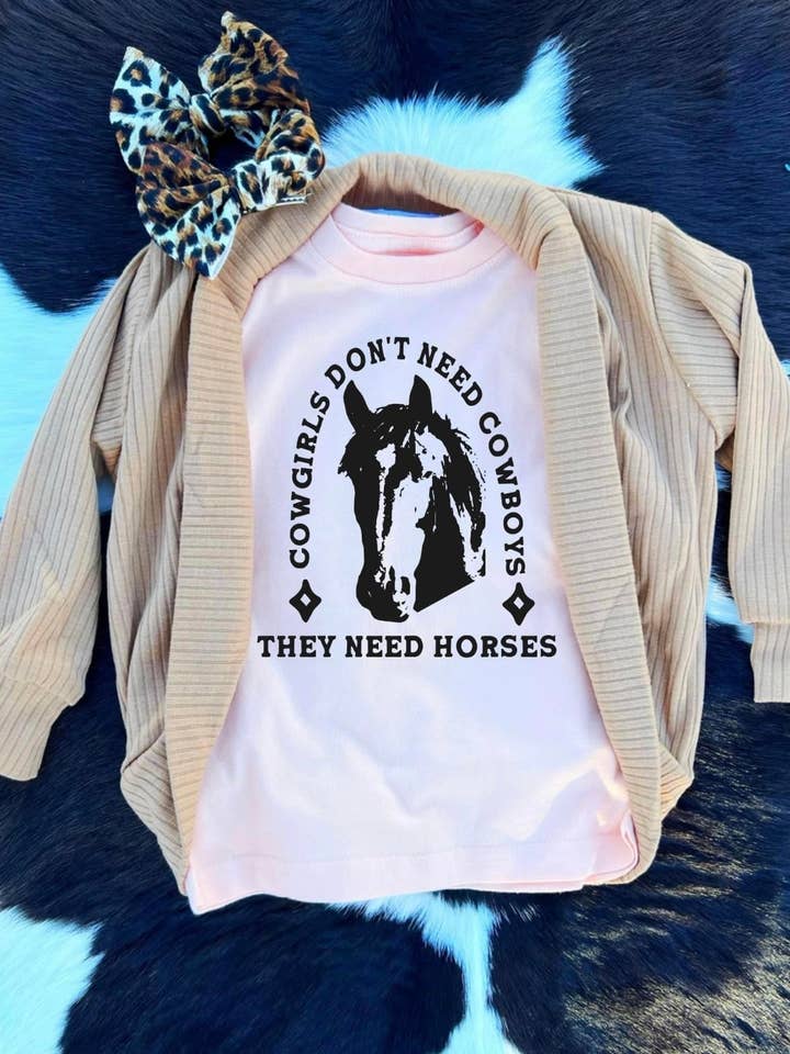 Cowgirls don’t need cowboys for wholesale by Buckin Baby Wholesale