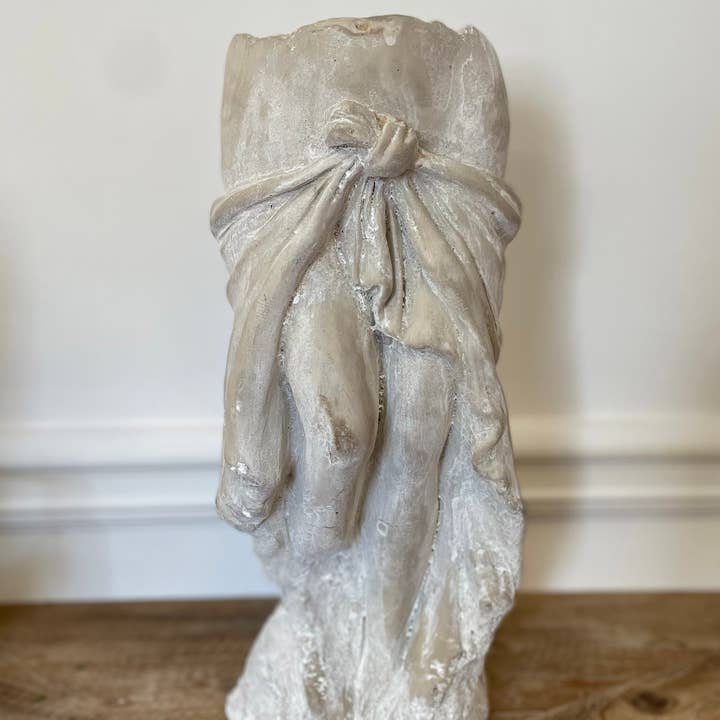 Vagabond Vintage - Wholesale Plant Pot - Cement Lady Skirt Planter