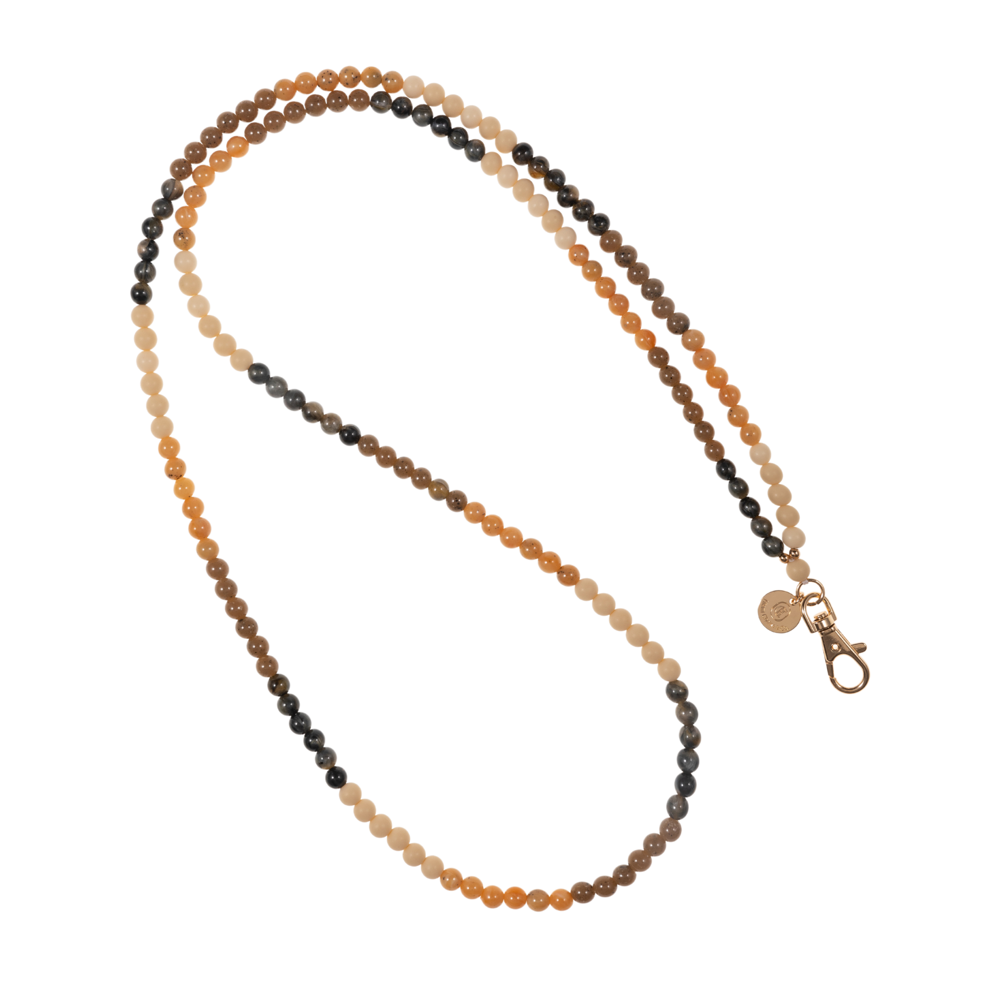 Miami Chains & Co. - Wholesale Phonecase Strap - Tortoise Shell Ivory Crossbody Phone Chain1