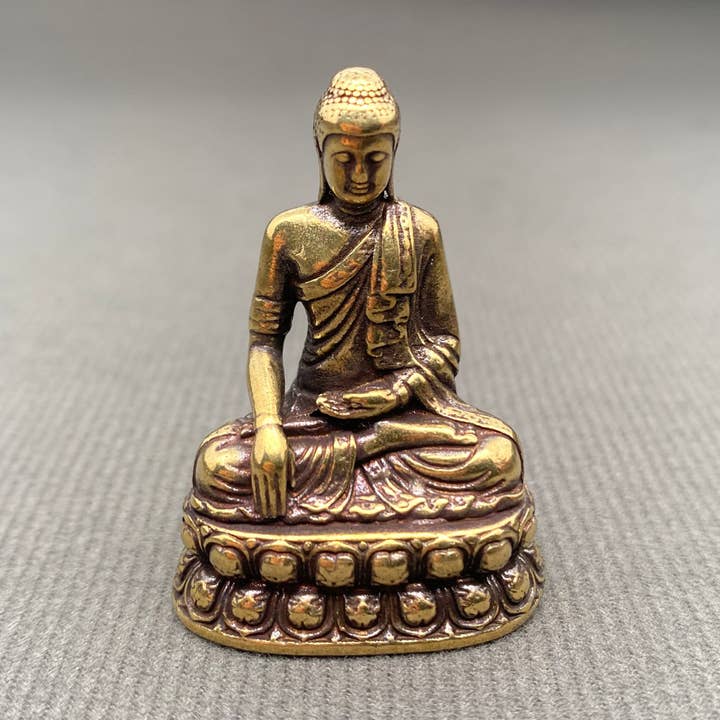 Mio Queena - Wholesale Decorative Figurine - Brass Buddha statue Crafts Desktop Ornaments Decoration4