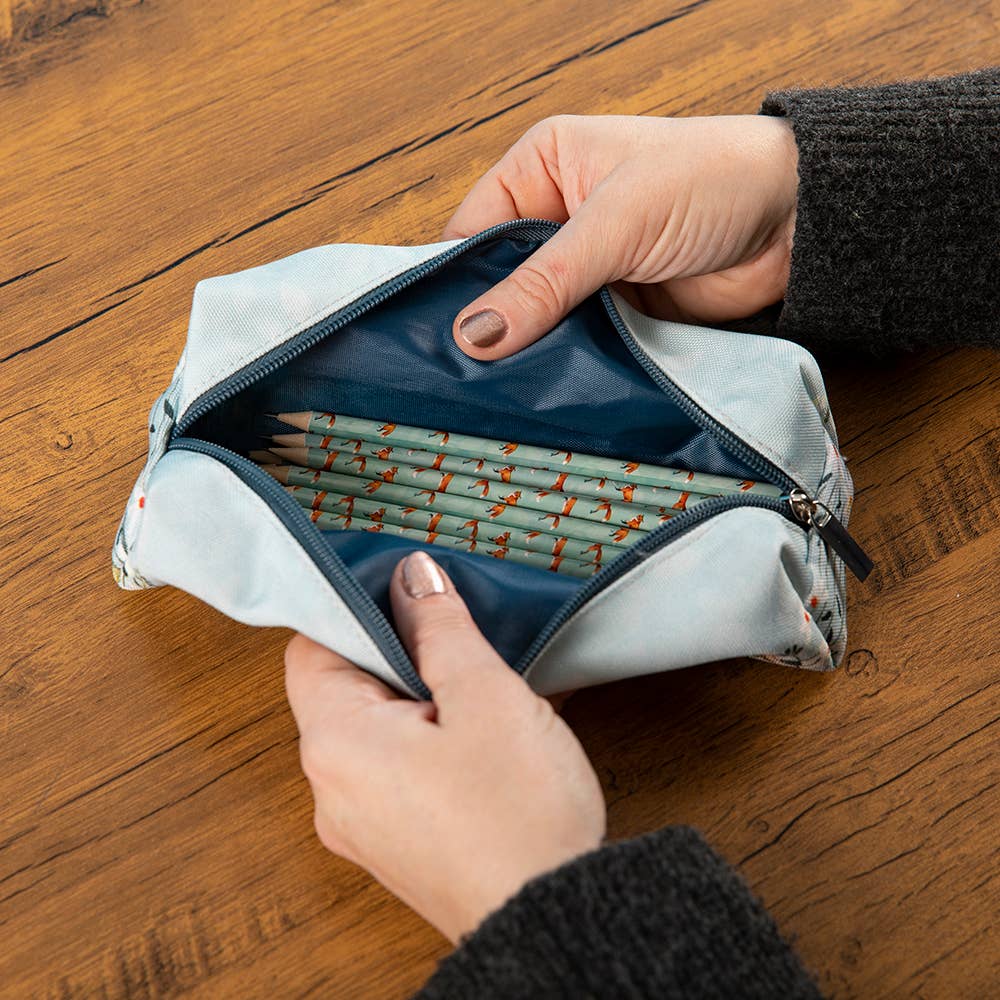 The Gifted Stationery Company – wholesale Pencil case/pouch – Pencil Case - Foxy Tales1