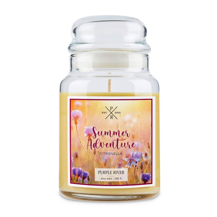 Duftlys Citronella - 623g for engroshandel hos Purple River