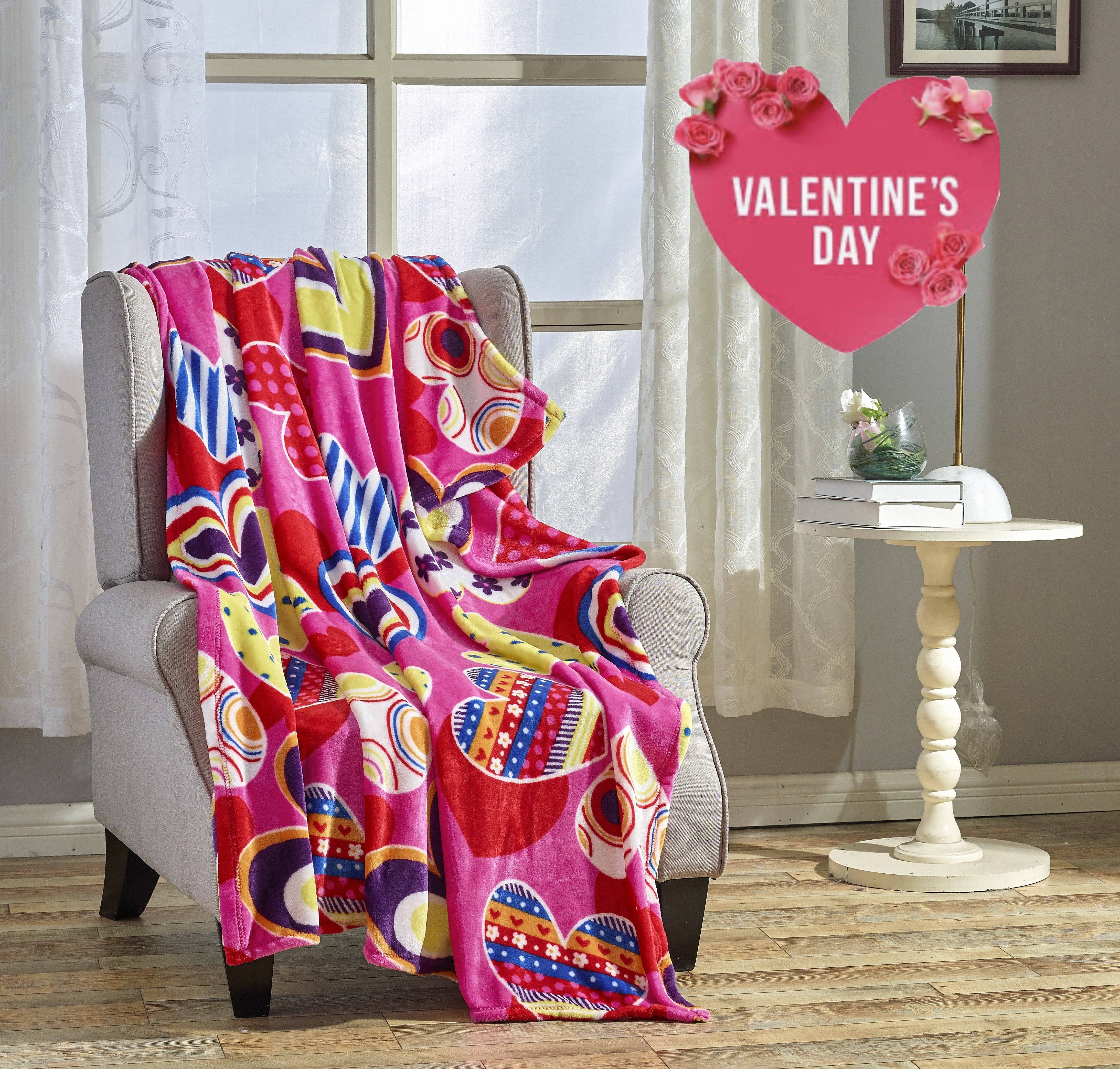 Infinite Basics - Wholesale Throw Blanket - Christmas Blanket Cozy Festive Holiday Throw Blanket 50" x 60"51