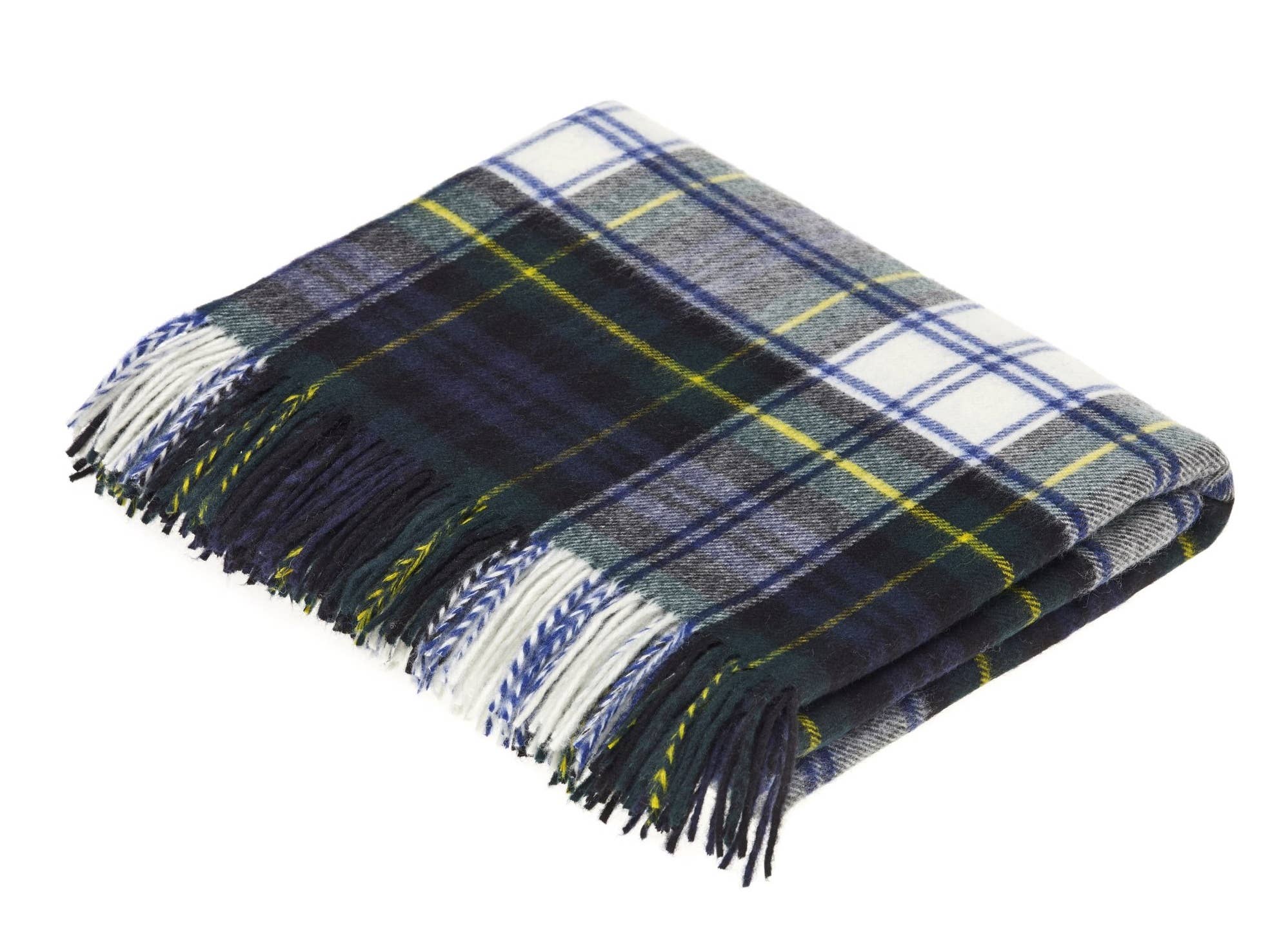 Bronte Moon - Wholesale Throw Blanket - Tartan Plaid - Merino Lambswool Throw Blankets - Made in UK8