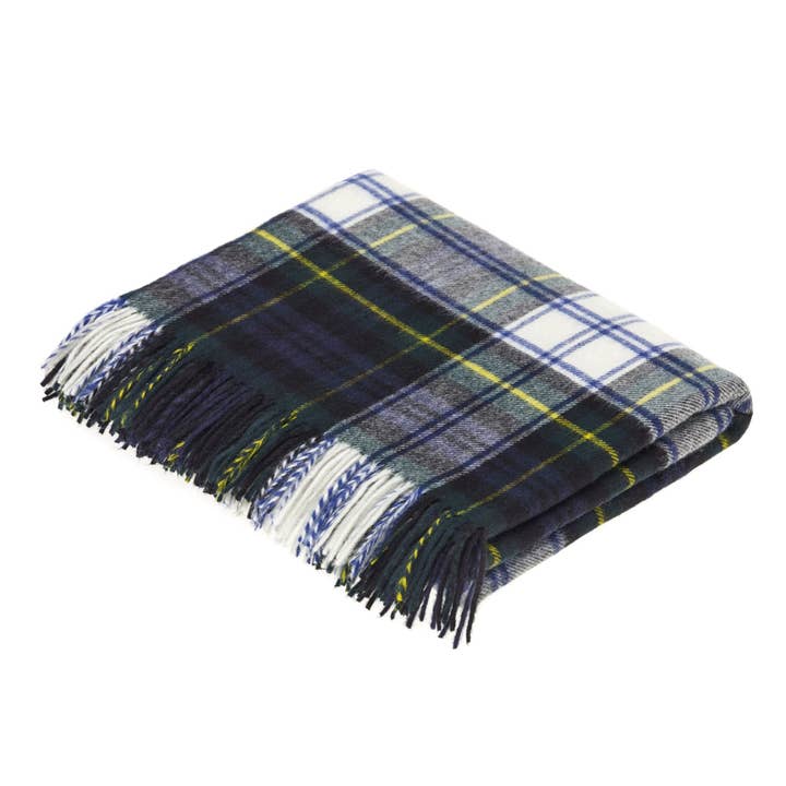 Bronte Moon - Wholesale Throw Blanket - Tartan Plaid - Merino Lambswool Throw Blankets - Made in UK8