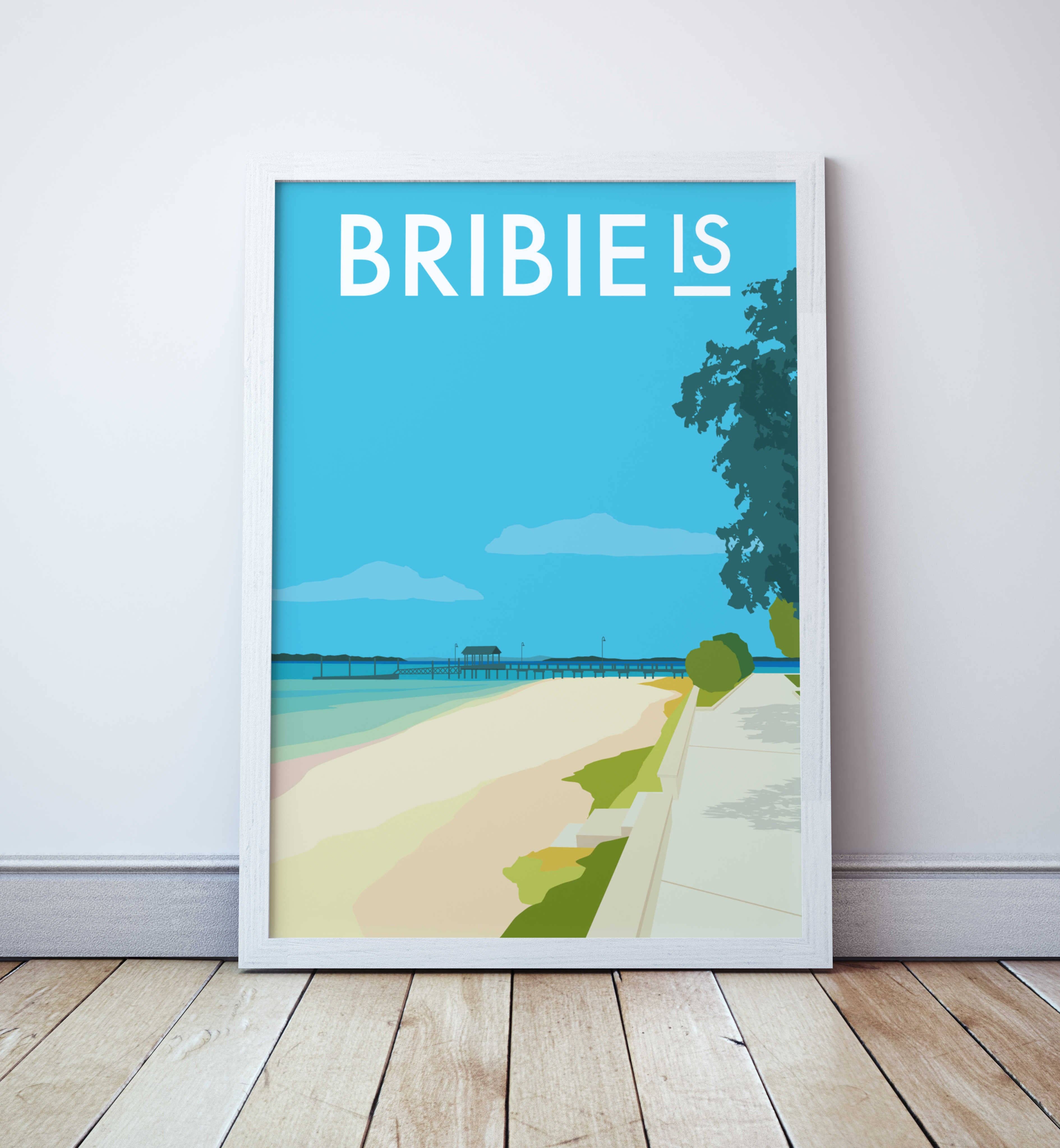 Seascape Prints - Wholesale Art print - Bribie Island Travel Print0