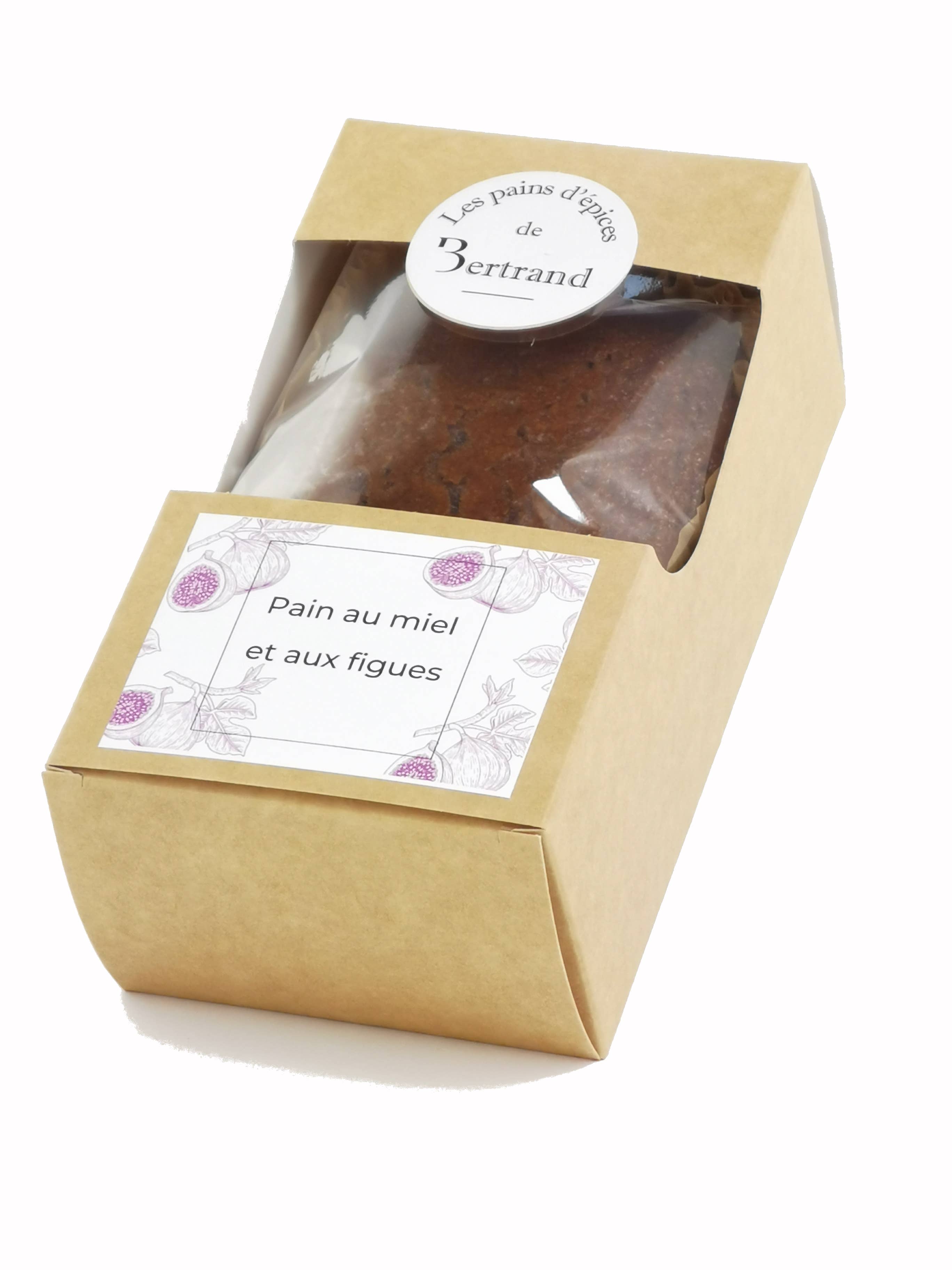 LES PAINS D'EPICES DE BERTRAND - Vente Pains/tortillas - Pain au miel et aux figues