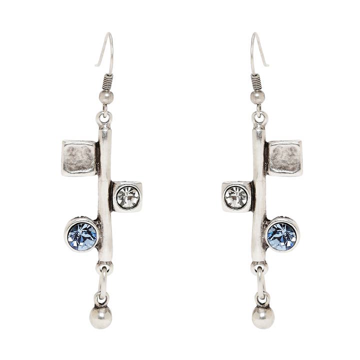 Chanour - Wholesale Dangle Earrings - Handmade Pewter Earring - NE14290