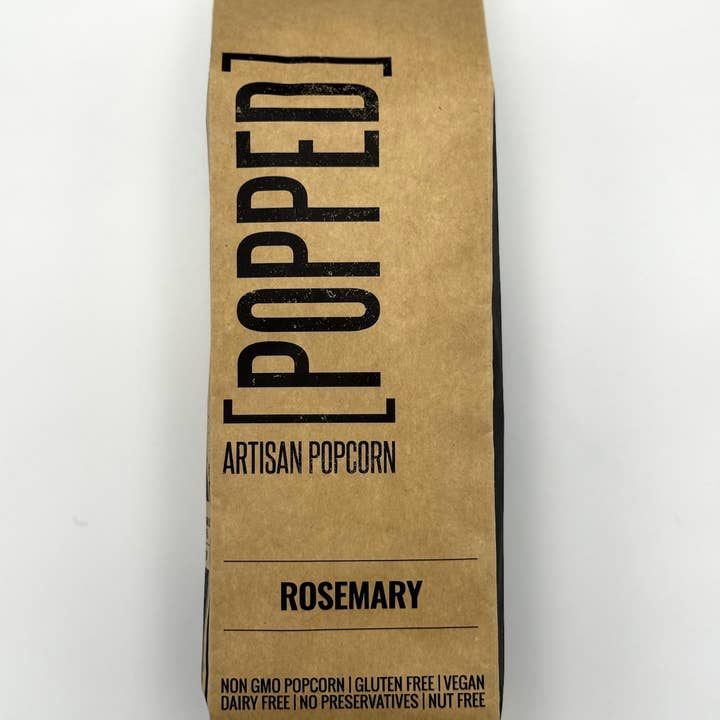 Rosemary Artisan Popcorn for wholesale by POPPED Artisan Popcorn
