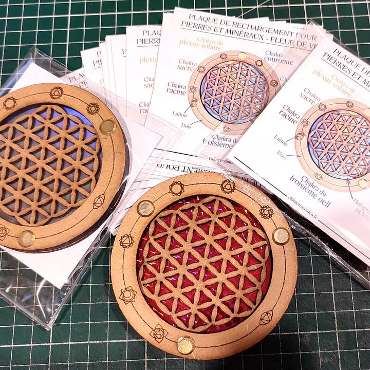 CHIMERES AND CO - Wholesale Spiritual Stone/Crystal - Charging plate for mineral jewels stones4