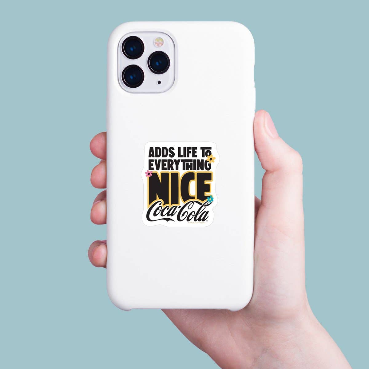 RetroPlanet - Wholesale Phone & Laptop Stickers - Coca-Cola Adds Life to Everything Mini Sticker 20 ct6