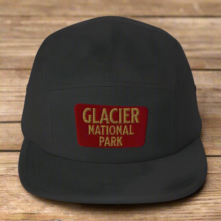 Chapéu de 5 Painéis do Parque Nacional Glacier por atacado de Park Service Apparel