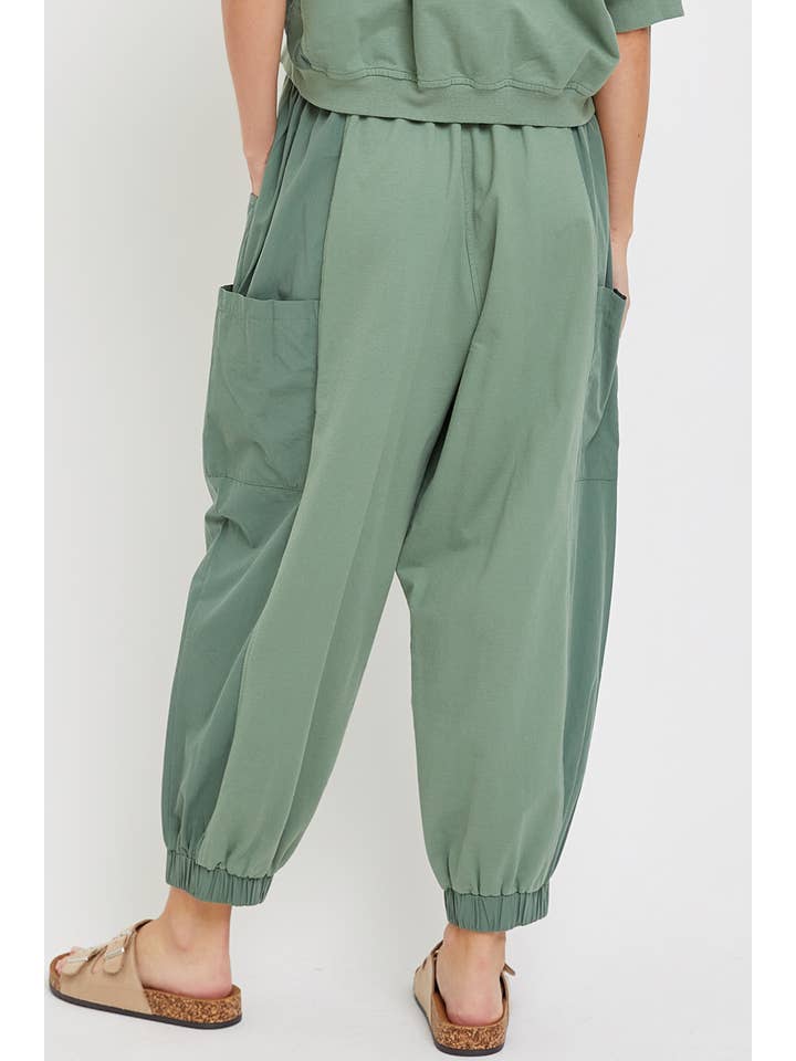 Sweet Lovely by Jen - Wholesale Lounge Sweatpants/Joggers - Women's - CASUAL COMFY WIDE-LEG HARMES JOGGERS35