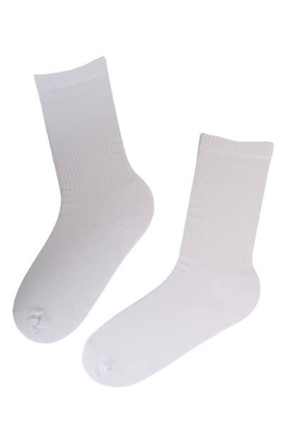 Sokisahtel I BestSockDrawer - Wholesale Socks - Unisex - TENNIS white athletic socks