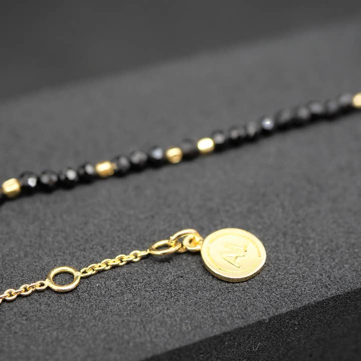 Atelier Leblanc – wholesale Beaded bracelet – Onyx Mix and Match bracelet4