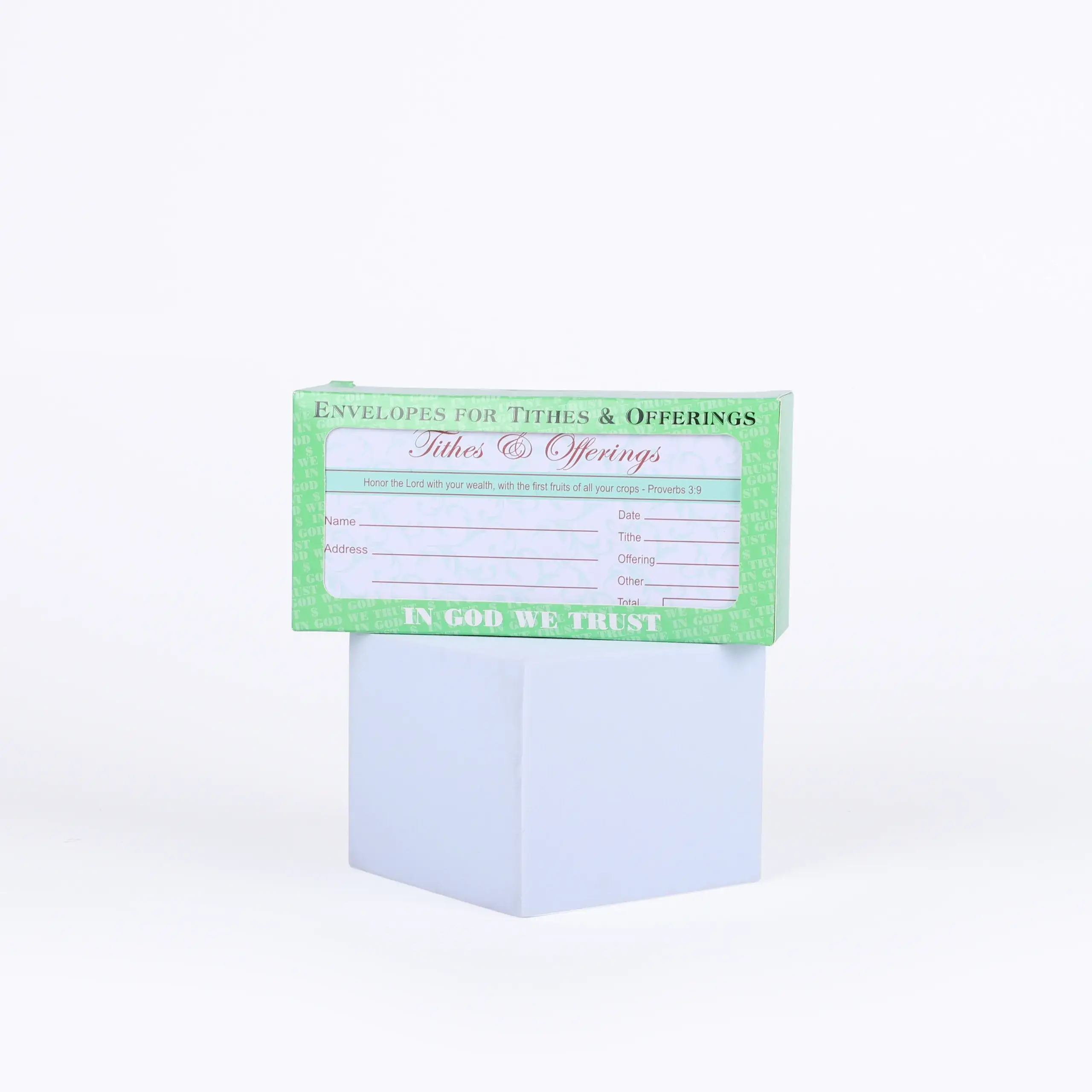 Swanson Christian Products - Wholesale Envelopes - Offering Envelope Tithes & Offering Proverbs 3:9 100Ct1