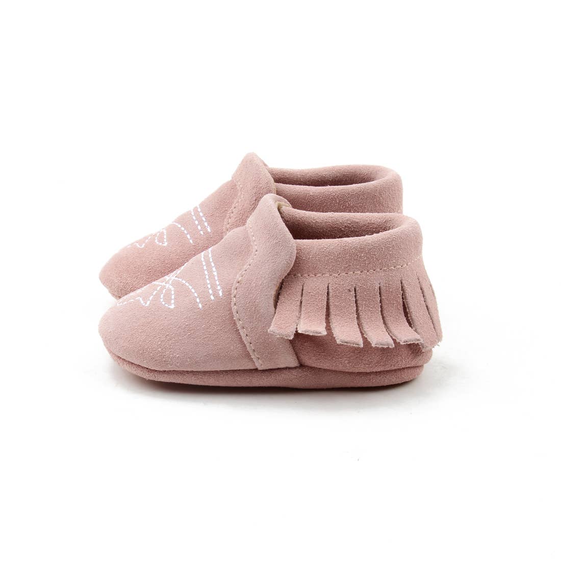 Ranch Raised ® - Wholesale Booties - Baby - Moccasin - Dusty Pink Suede3