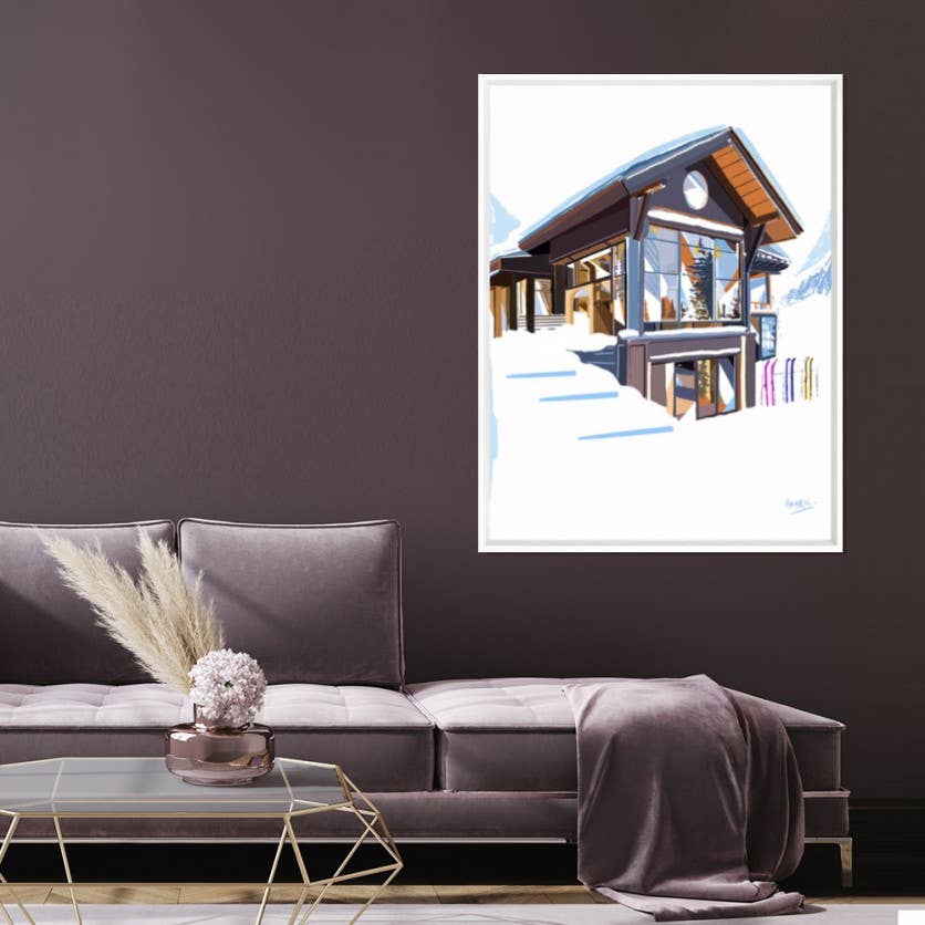 Atelier Contemporain - Wholesale Art Print - Fine Art Print - “The Chalet” - Jean-Philippe Henric11