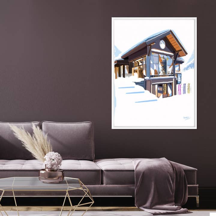 Atelier Contemporain - Wholesale Art Print - Fine Art Print - “The Chalet” - Jean-Philippe Henric11