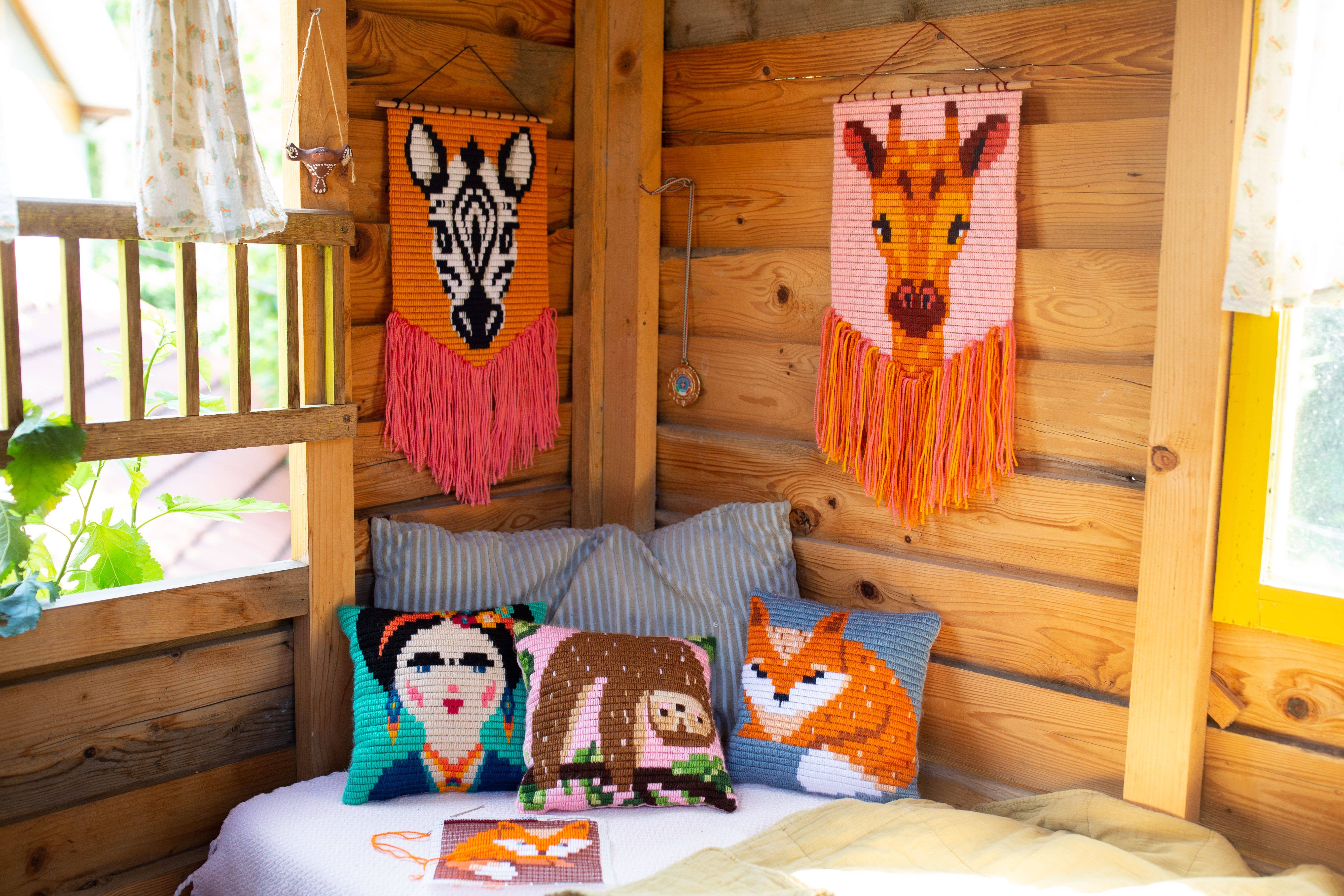 SOZO DIY – wholesale DIY craft kit – SOZO DIY - Zebra Wall Art Embroidery Kit2