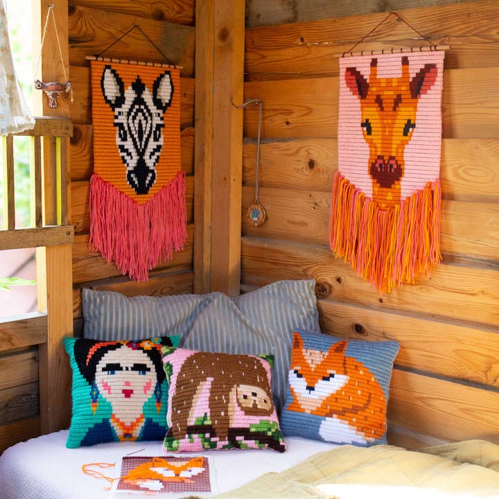 SOZO DIY – wholesale DIY craft kit – SOZO DIY - Zebra Wall Art Embroidery Kit2