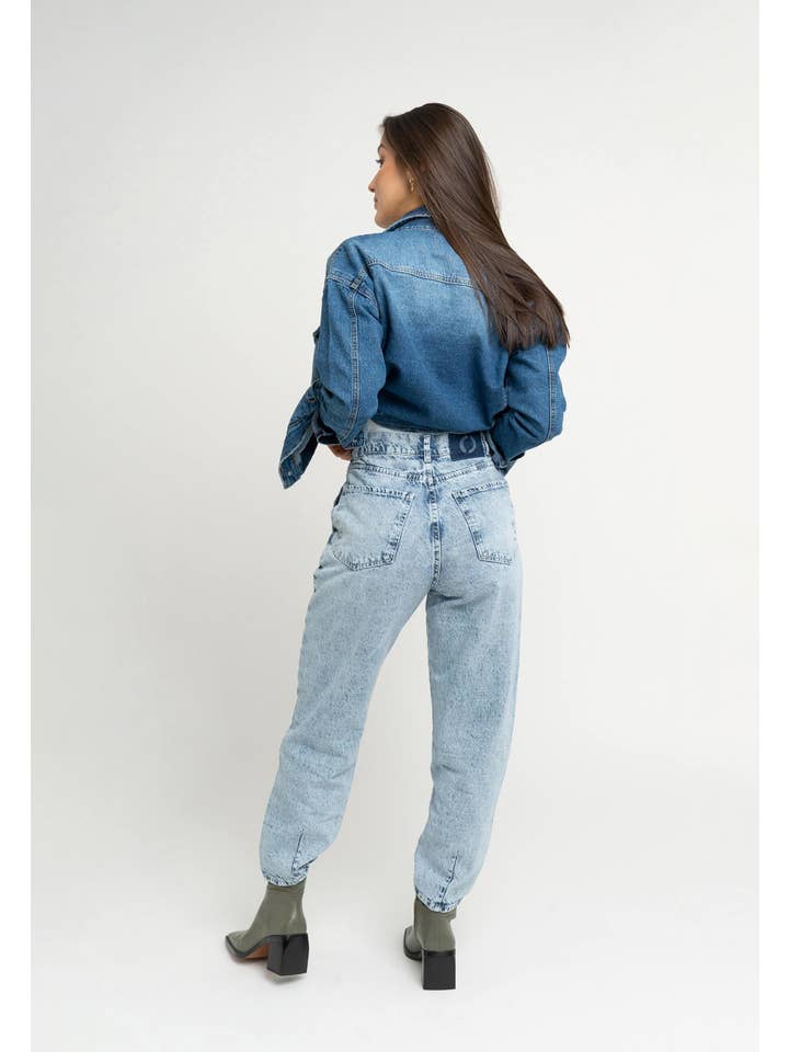 NOWA Jeans - Venta al por mayor Vaqueros - Mujer - Vaqueros holgados con detalle holgado para mujer