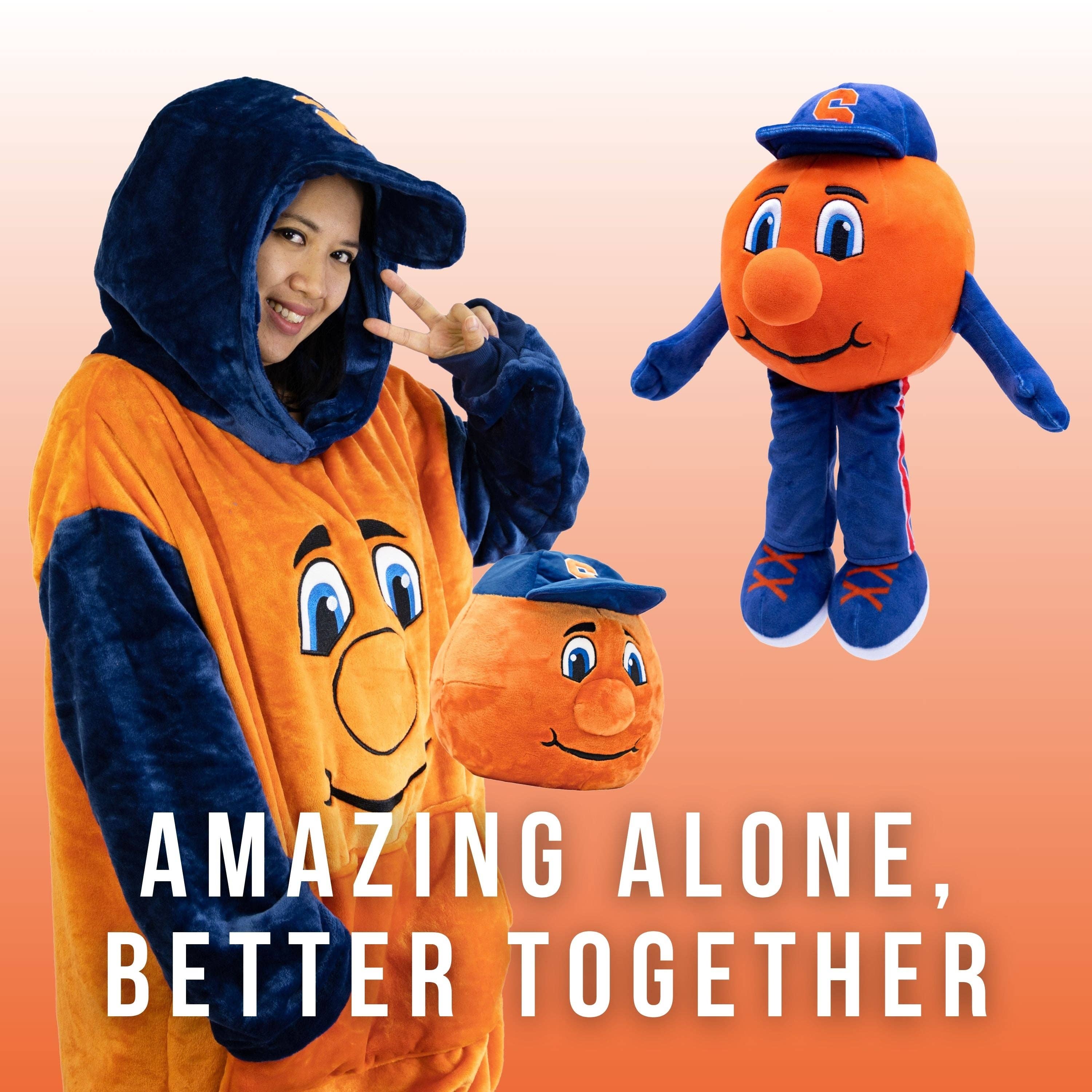 OrangeOnions - Wholesale Stuffed/Plush Toy - Kids & Baby - Syracuse University Otto the Orange 14" Stuffed Plush Figure5